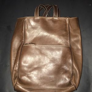 Leather Backpack